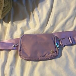 Purple Belt with Adjustable Strap and Smooth Fabric